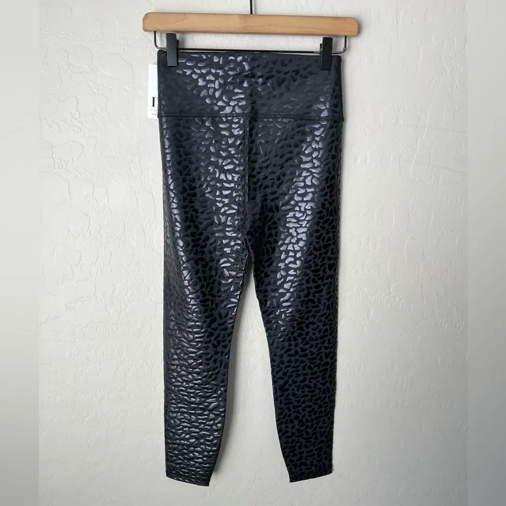 IVL Collective Chi Chi Animal Print Shimmer Leggings NWT